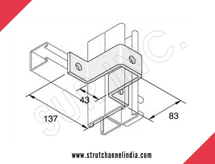 Channel Bracketry Channel Brackets manufacturers exporters in India