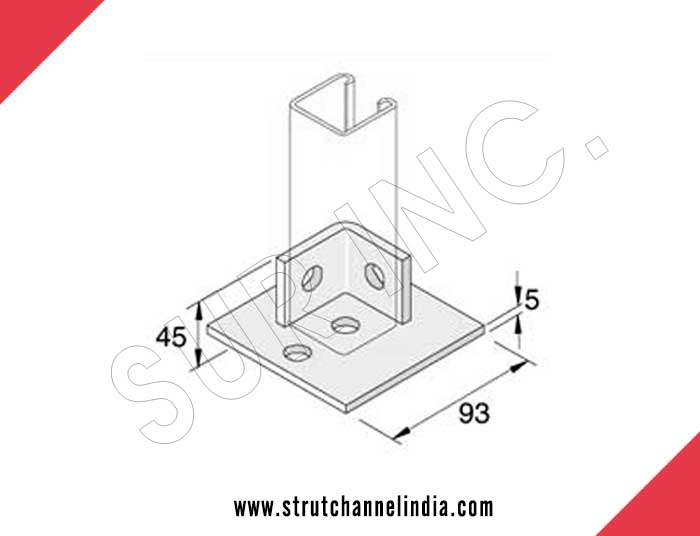 Channel Bracketry Channel Brackets manufacturers exporters in India
