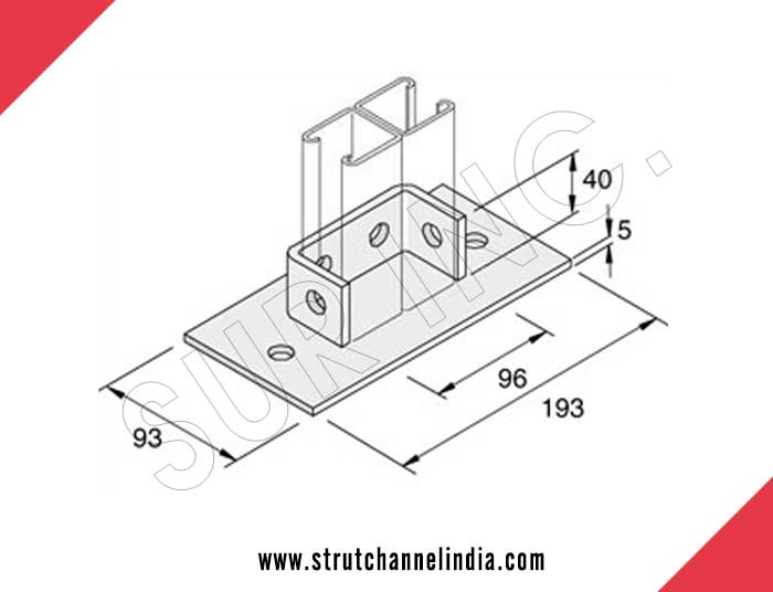 Channel Bracketry Channel Brackets manufacturers exporters in India