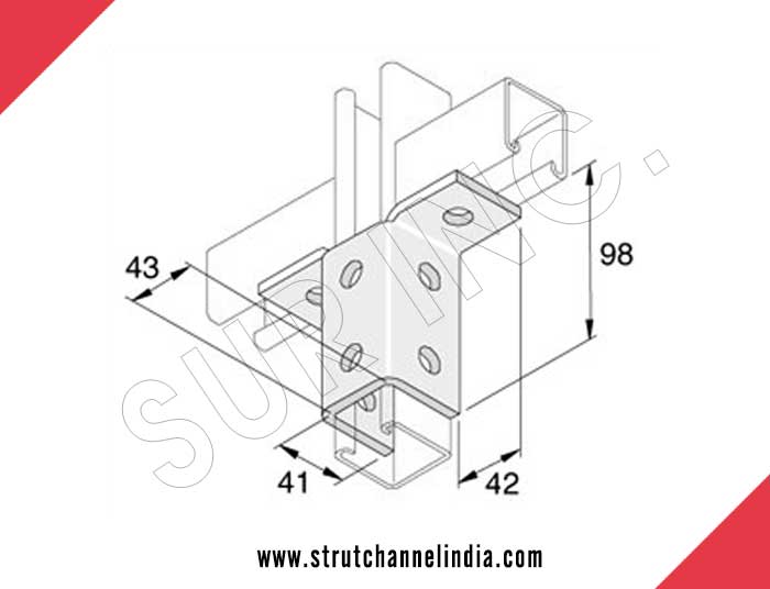 Channel Bracketry Channel Brackets manufacturers exporters in India
