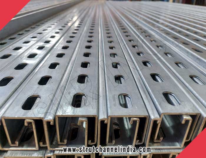 Strut Channels Manufacturers in India Slotted Channels Unistrut Channels Exporters Metal Framing Channels Wholesale suppliers in India