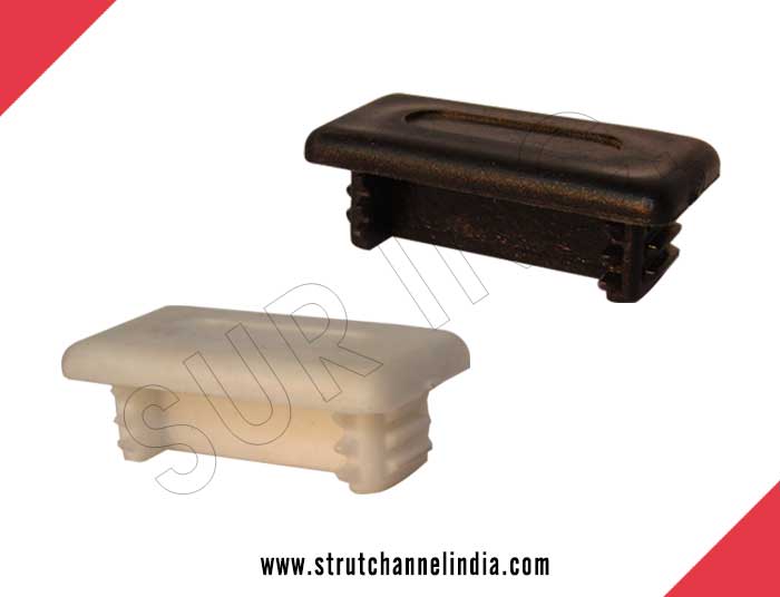 Channel PVC End Cap (41X21) manufacturers exporters in India