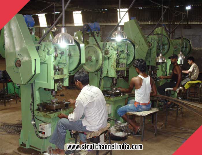 Sur Inc. manufacturers and exporters of Strut support systems Strut channels Metal Framing Systems channel fittings in India