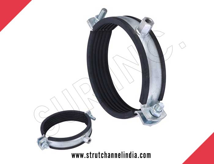Pipe Clamps Riser Clamps Strut Strap manufacturers exporters in India