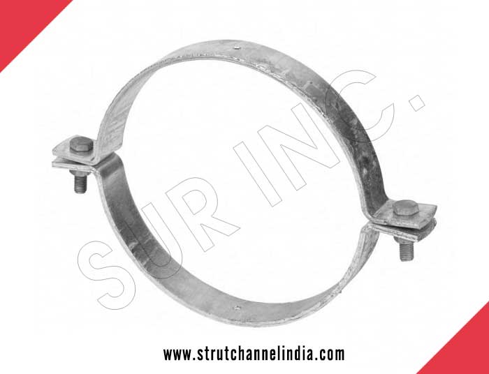Pipe Clamps Riser Clamps Strut Strap manufacturers exporters in India