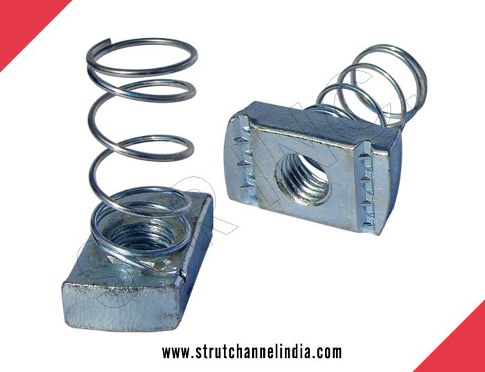 Long Spring Channel Nut manufacturers exporters in India
